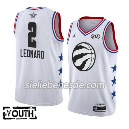 Kinder NBA Toronto Raptors Trikot Kawhi Leonard 2 2019 All-Star Jordan Brand Weiß Swingman